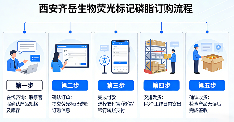 磷脂订购流程图