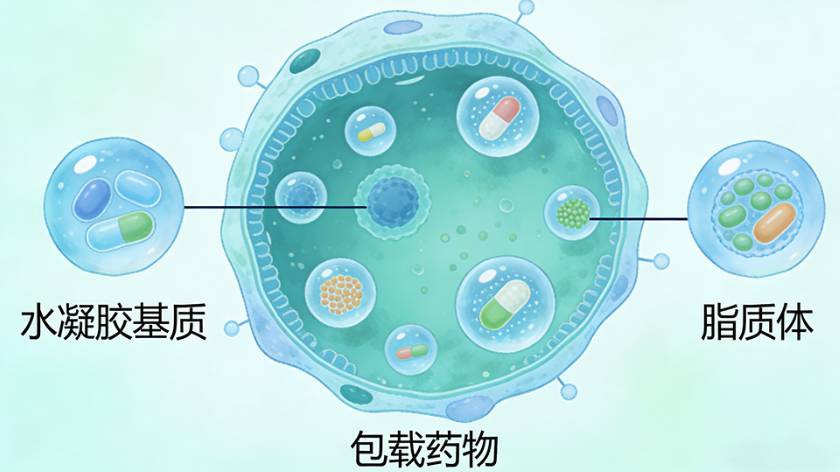 水凝胶载脂质体定制合成