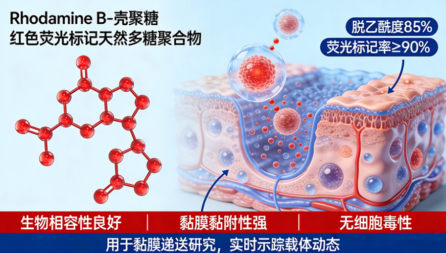 Rhodamine B-壳聚糖