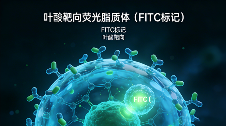 叶酸靶向荧光脂质体（FITC标记）