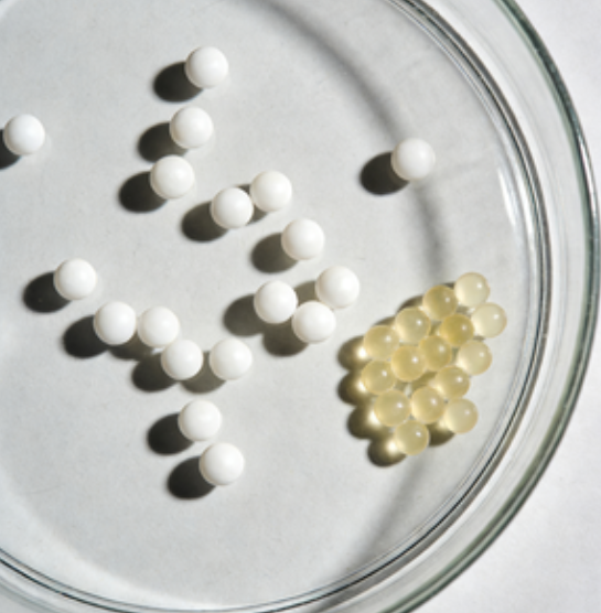 壳聚糖微球：粒径50nm-10μm可定制