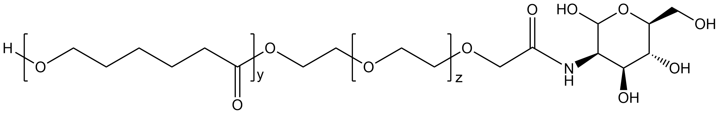PCL-PEG-Mannose，聚己内酯-聚乙二醇-甘露糖用于树突细胞靶向疫苗递送的功能化载体