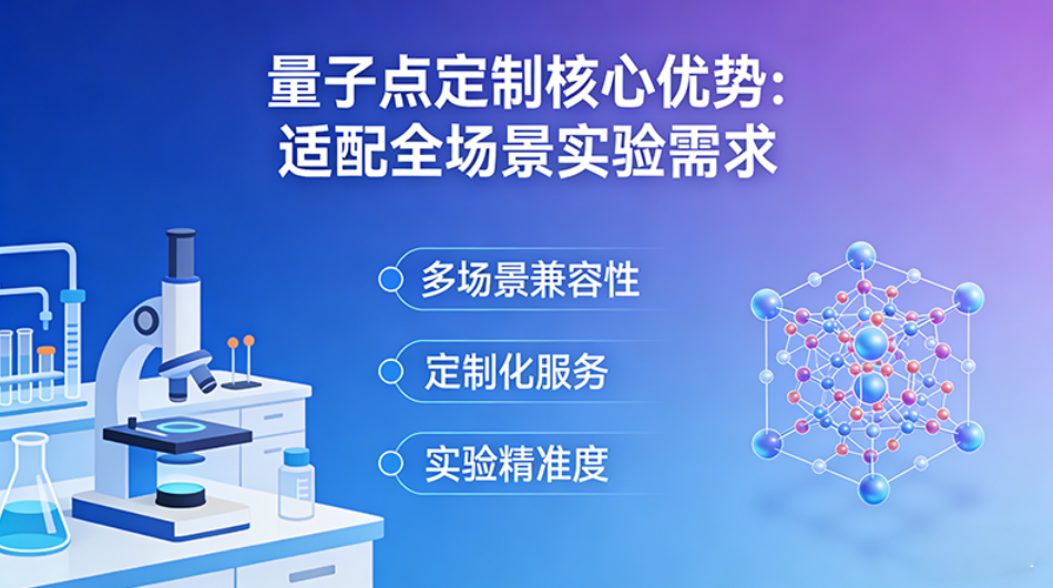 专业量子点定制｜助力科研实验多样需求